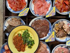 特色内脏九宫格拼盘-王歘歘·chuǎ火锅(五道营店)