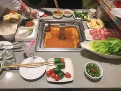 番茄锅底-海底捞火锅(青山湖万达夜宵主题店)