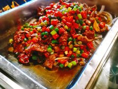 孜然牛肉-味上湘菜馆(河马店)