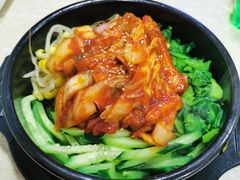 泡菜肥牛拌饭-拌来拌去石鍋拌飯(文鼎店)