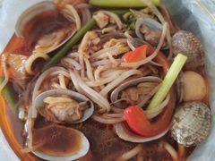 乱入的海鲜面-阿婆五香蛋(水游城店)