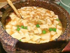 石锅鸡汤豆腐-绿茶餐厅(西单老佛爷店)