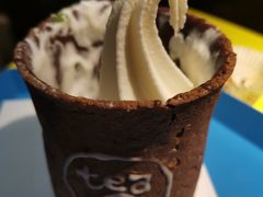 饼干杯奶盖茶-茶是一枝花泡茶店