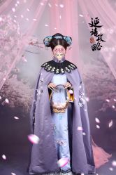 -后宫·古装汉服京剧儿童亲子全家福摄影