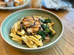 鸡肉奶油蘑菇窄意面-gaga(深圳南山益田假日广场店)