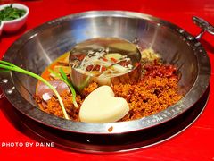 谭血鸭红锅底-谭鸭血老火锅(漳州路店)