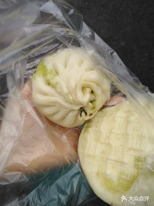 凤英特色包子(兆园店)-麻油菜包-菜-麻油菜包图片-南京美食-大众点评