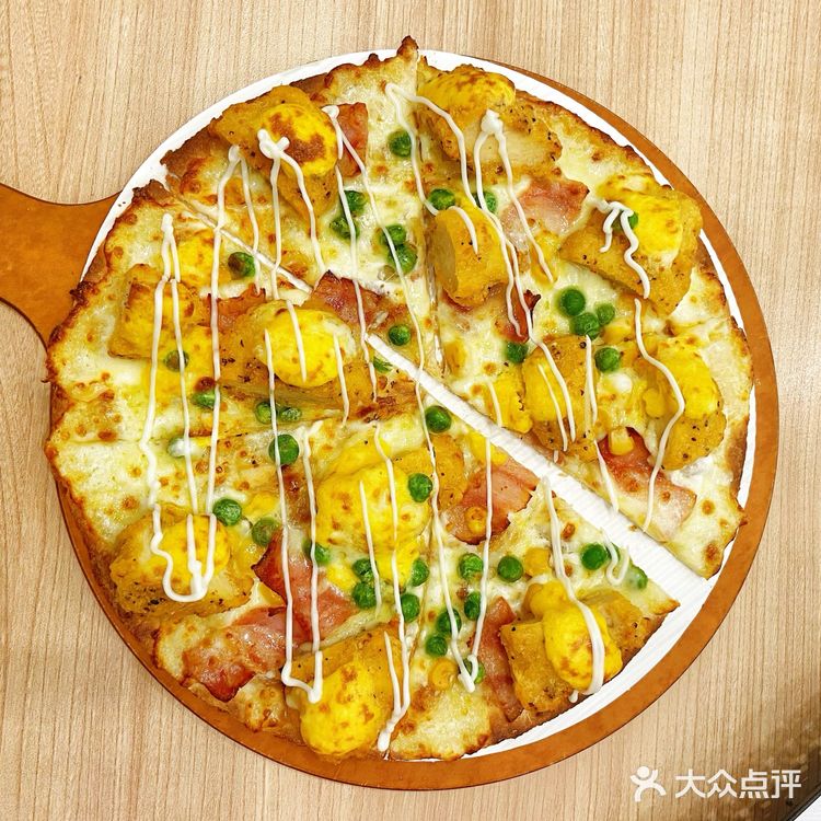 达美乐，pizza天花板