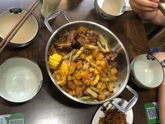 内蒙焖面-内蒙焖面大盆骨餐馆(山大路店)
