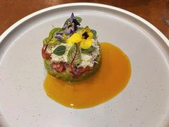 蟹肉牛油果番茄洋葱莎莎-Entrecôte 法国牛扒馆(保利·时光里店)