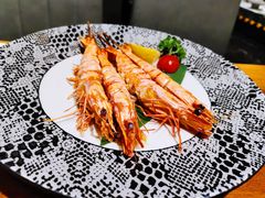 盐烤大虾-九井澤精致料理(金茂店)