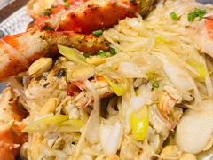 葱姜炒帝王蟹-蟹之国·精品蟹料理(极地店)