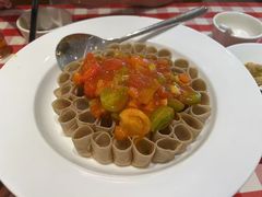 五种番茄浇汁莜面-西贝(无锡万象城店)
