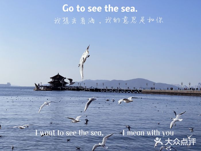 栈桥景区图片