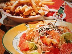 泰式风味罗望子虎虾柚子沙拉-弗兰克牛排西餐厅Ribone steak house(柠檬花园店)