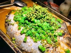 -探鱼·鲜青椒爽麻烤鱼(银泰城店)