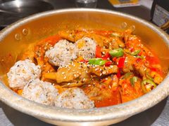 辣烤鸡爪-富乐满韩国正宗炸鸡韩国料理(虹泉路店)