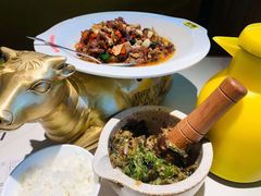 皮蛋辣椒擂茄子-炊烟小炒黄牛肉(中心印象城店)