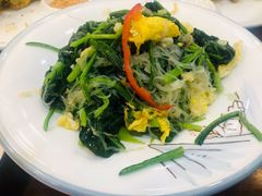 菠菜粉丝炒蛋-伊隆斋(什刹海店)