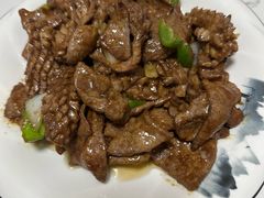 四绝菜之肝腰双拼-宝发园名菜馆
