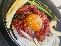 生拌牛肉-赤坂亭·M9和牛烧肉·铁板烧(合肥万象城店)