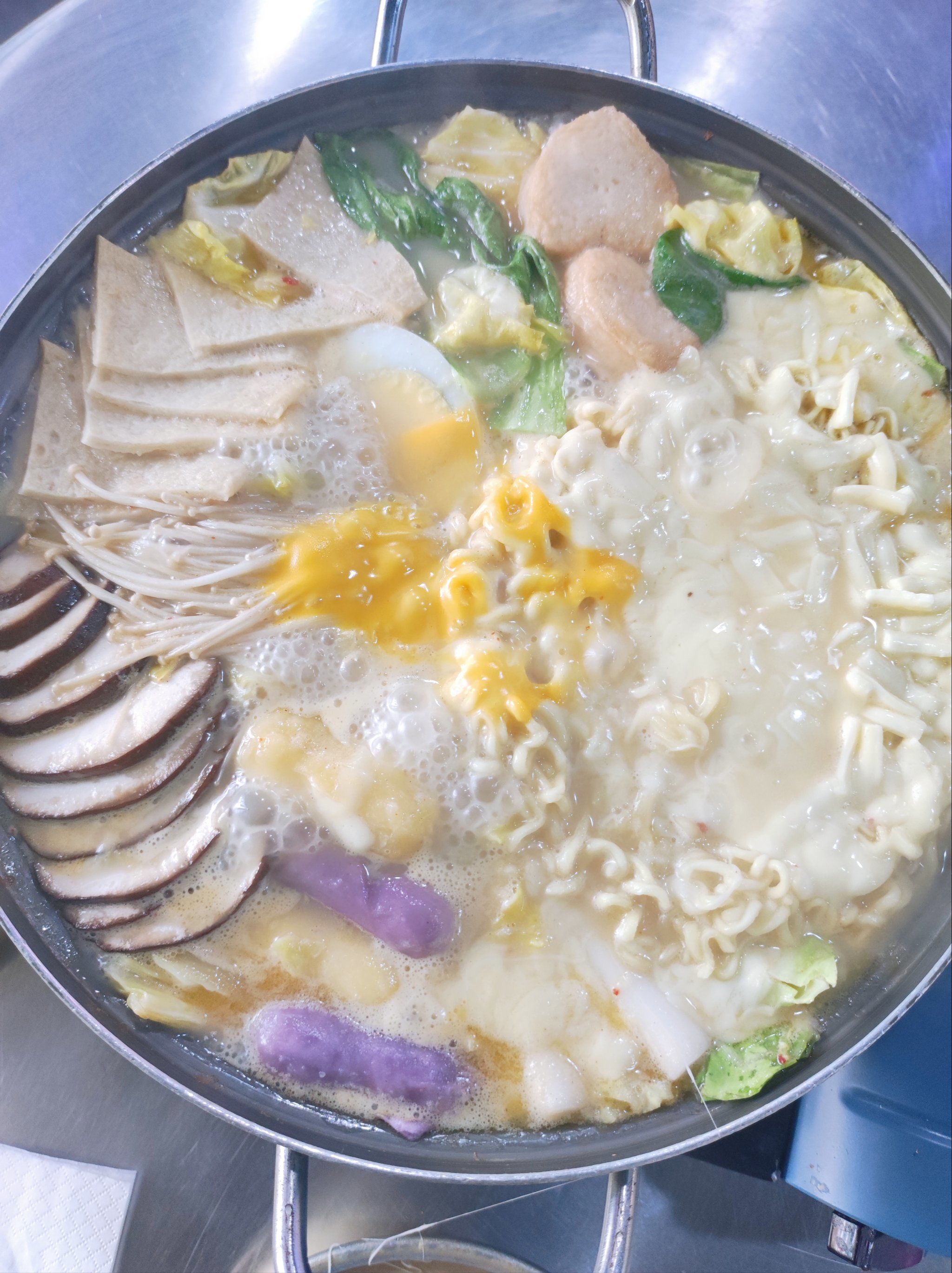 我的饭张力小吃|韩式芝士火锅,爱了爱了!