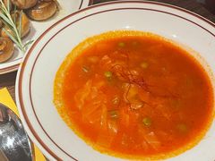 番茄蔬菜汤-ZAFFERANO西班牙海鲜饭(上海首店)
