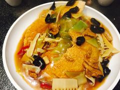 锅巴肉片-万重锦·人文川菜馆(骡马市店)