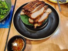 烟熏黑石猪颈肉-simply thai天泰(美罗城店)