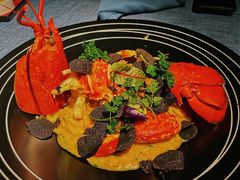 波士顿龙虾马粪海胆蟹肉面配松露-弦月窗LUNETTE BY AMANDA(复兴路店)