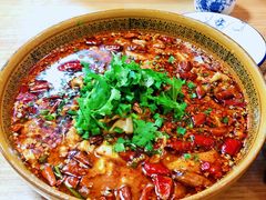 水煮肉片-胖子菜馆(花园餐厅店)