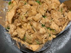 火焰豆腐包-朵朵开素食餐厅(后宰门街店)