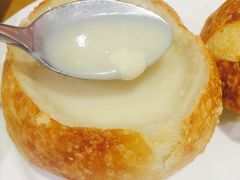 面包蘑菇汤-TAMATI(巴黎贝甜韩式西餐厅店)