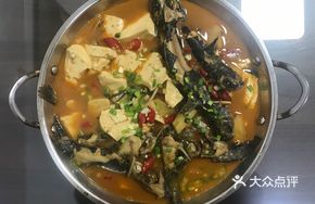 Fried Anchovy and Tofu Stew