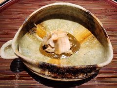 清酒蒸鲍鱼配肝酱-鮨椿(瑞虹天地太阳宫店)