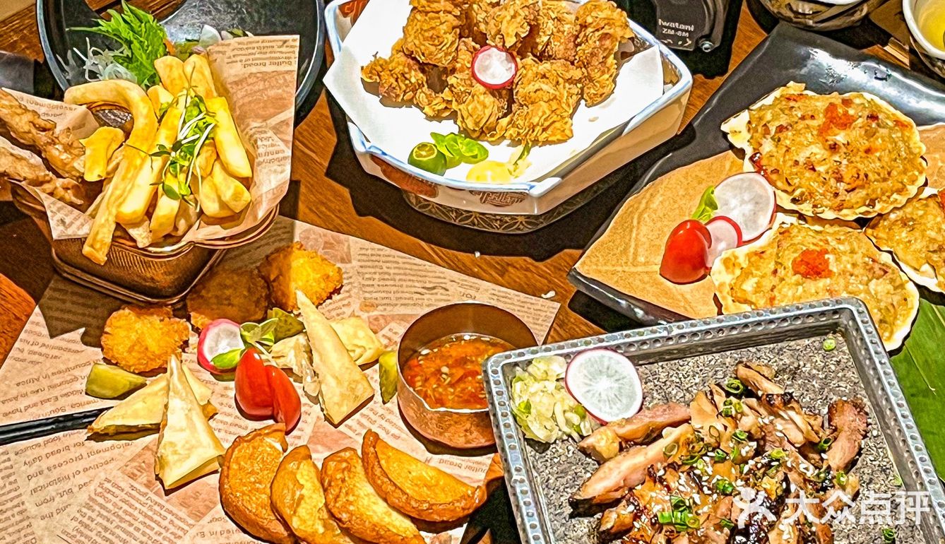 藏拙 町家洋食 境超级好很有氛围 庭院式日式装修风格