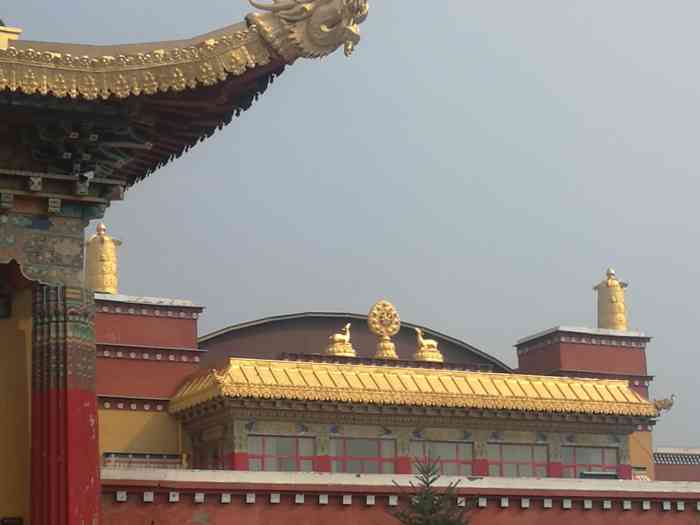 富裕正洁寺"在这里闭过关,学习过藏文.深入接触过师.