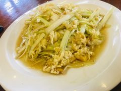 韭黄炒鸡蛋-阿马蛋汤·宁波小海鲜(总店)