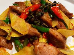 鲜椒牛肉粒-小河盐帮·私家菜·烤鸭(三元桥·霄云路店)