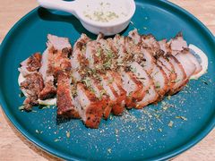 碳烤五花肉-甘单茶事小馆(洋河店)
