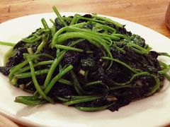 蒜蓉炒番薯叶-顺发饭店
