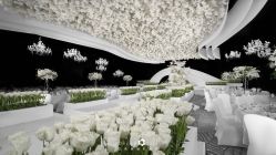 -三色锦婚礼定制