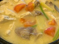 石锅咸排骨老豆腐煲-海逸海鲜酒家(古北店)