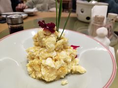 农家鸡蛋拌蒜-山东宾馆·齐鲁苑餐厅