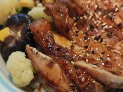 秘制柠香鸡腿饭-双焙咖啡馆
