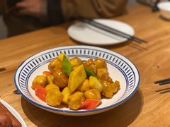 菠萝咕咾肉-朵朵开素食餐厅(后宰门街店)