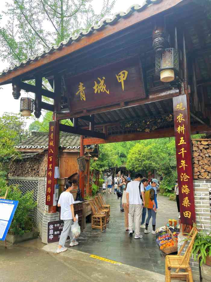 青城甲(青城山店)-"大众上青城山排名第一的店子,一到门口就感.