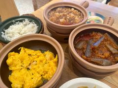 虾仁滑土鸡蛋-谷田稻香·砂锅菜(西乡天虹店)