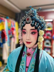 -胭脂猫京剧摄影