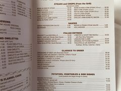 菜单-Musso & Frank Grill
